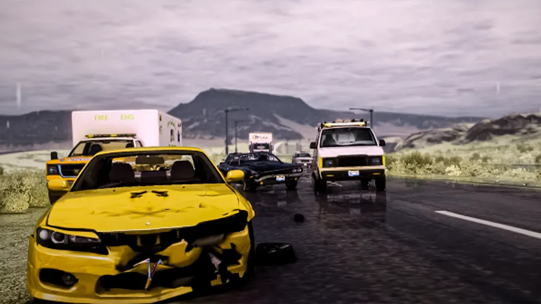 Car Crash Car Test Simulator [МОД: Много денег, Монет и Все открыто] Screenshot 2