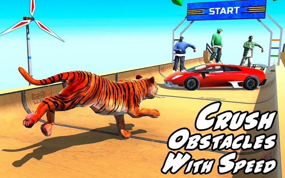 Epic Cow Ramp Rush Run Game [МОД: Бесконечные деньги, Монеты и Мега MOD] Screenshot 2