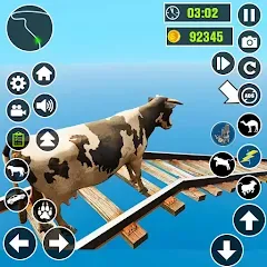 Скачать Epic Cow Ramp Rush Run Game [МОД: Бесконечные деньги, Монеты и Мега MOD] | Взлом Epic Cow Ramp Rush Run Game на Андроид