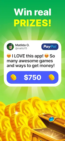 GAMEE Prizes: Win real money (ГЕЙМИ Призы) [МОД: Деньги, Монеты и Меню MOD] Screenshot 2