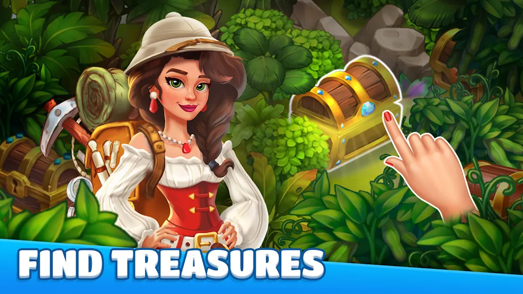 Adventure Bay - Farm Games (Приключенческая бухта) [МОД: Бесконечные деньги, Монеты и Мега MOD] Screenshot 1