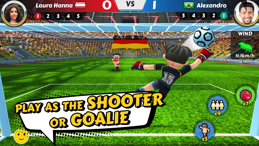 Perfect Kick 2 - Online Soccer (Пэрфект Кик2) [МОД: Деньги, Монеты и Меню MOD] Screenshot 2