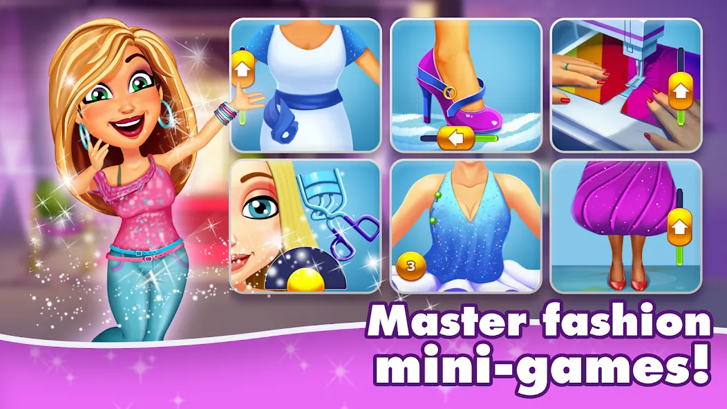 Fabulous 5: Fashion & Dress-up (Фэбюлс) [МОД: Деньги, Монеты и Меню MOD] Screenshot 1