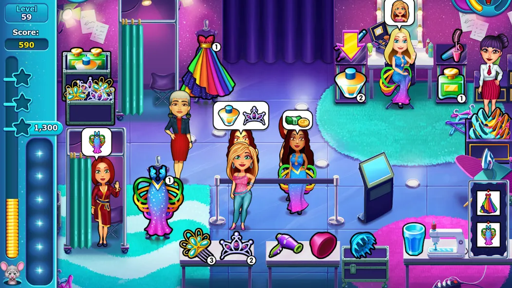 Fabulous 5: Fashion & Dress-up (Фэбюлс) [МОД: Деньги, Монеты и Меню MOD] Screenshot 5