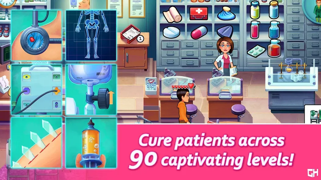 Heart's Medicine: Time to Heal [МОД: Много денег, Монет и Все открыто] Screenshot 2