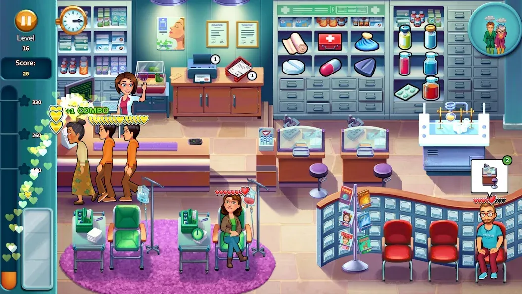 Heart's Medicine: Time to Heal [МОД: Много денег, Монет и Все открыто] Screenshot 5