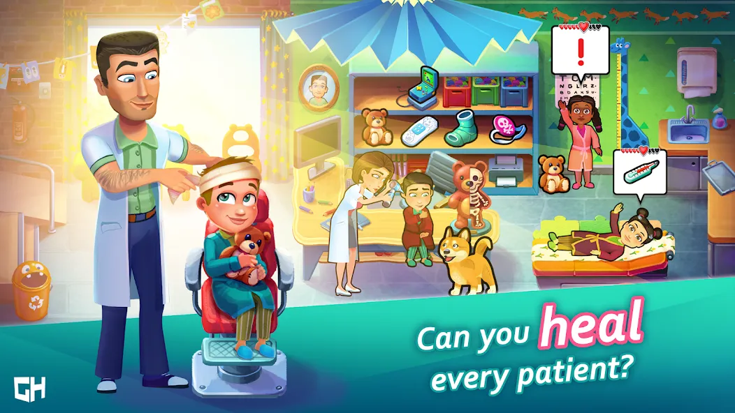Heart's Medicine Hospital Heat [МОД: Много монет, Открытые уровни и Мега MOD] Screenshot 2