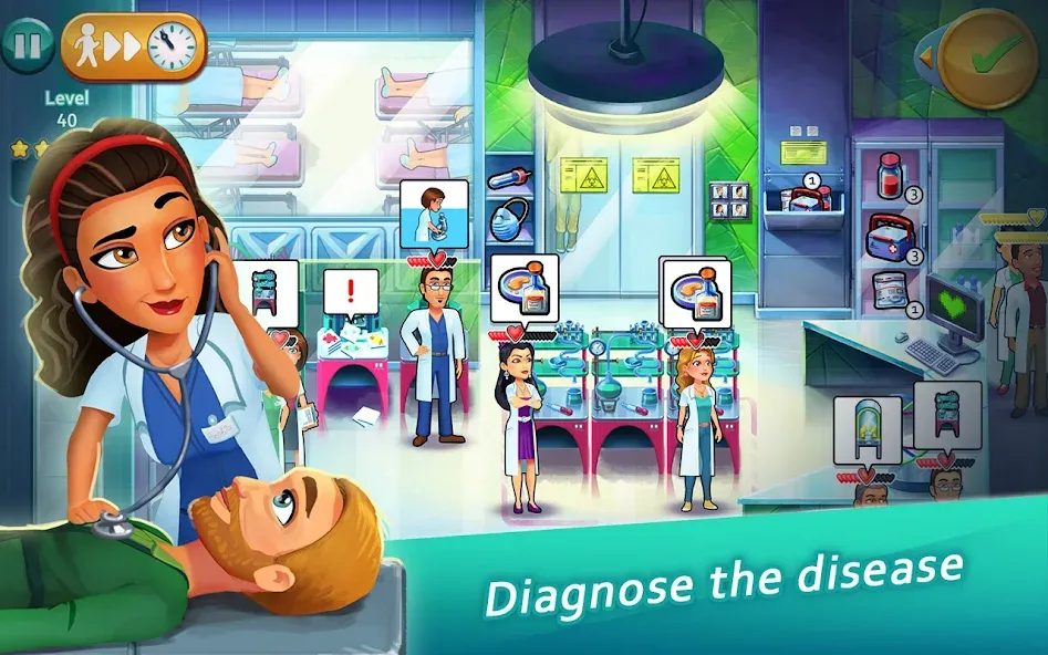 Heart's Medicine - Doctor Game [МОД: Все открыто, Дополнительные деньги и Меню MOD] Screenshot 5