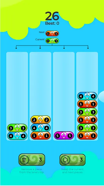 3D Number Block Puzzle Game (Намбер Мерджер) [МОД: Меню, Бесконечные монеты и Открытые уровни] Screenshot 3