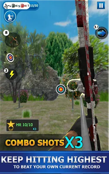 Archery Shoot [МОД: Много монет, Открытые уровни и Мега MOD] Screenshot 4