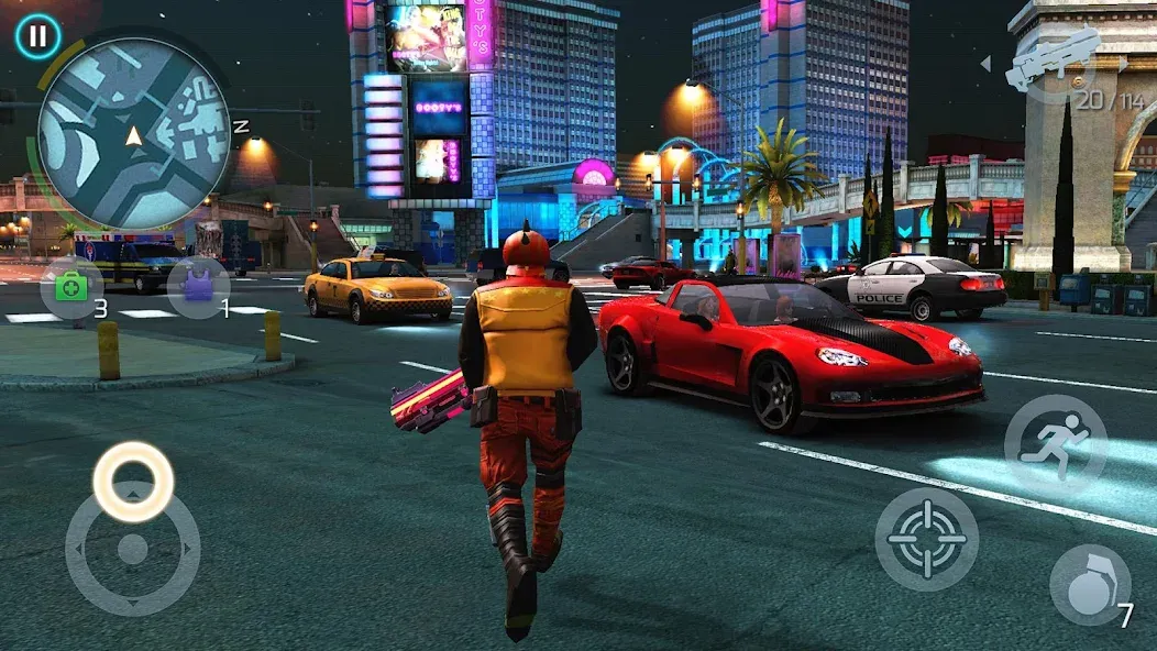 Gangstar Vegas: World of Crime (Гангстар Вегас) [МОД: Много денег, Монет и Все открыто] Screenshot 5