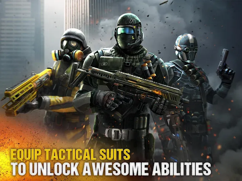 Modern Combat 5: mobile FPS (Модерн Комбат 5) [МОД: Много денег, Монет и Все открыто] Screenshot 2