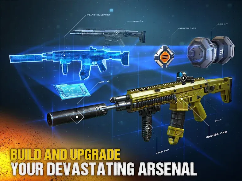 Modern Combat 5: mobile FPS (Модерн Комбат 5) [МОД: Много денег, Монет и Все открыто] Screenshot 4