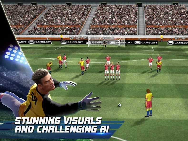 Real Football (Реал Футбол) [МОД: Бесконечные деньги, Монеты и Мега MOD] Screenshot 2