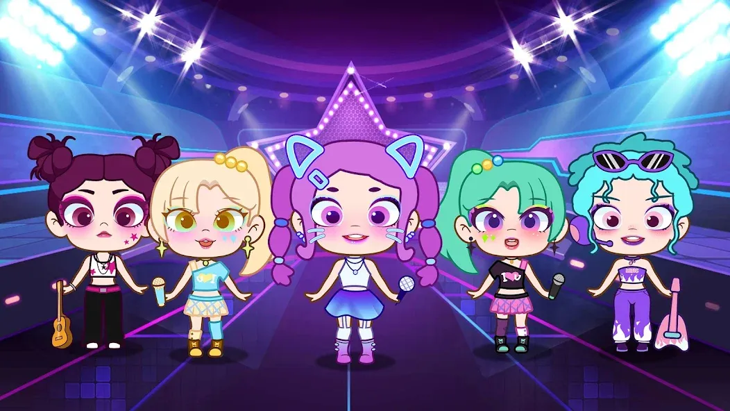 Doll Dress Up - Makeup Games [МОД: Бесконечные деньги, Монеты и Мега MOD] Screenshot 4