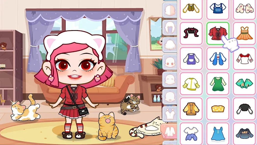 Doll Dress Up - Makeup Games [МОД: Бесконечные деньги, Монеты и Мега MOD] Screenshot 5