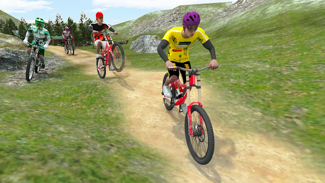 BMX Rider: Cycle Race Game [МОД: Меню, Бесконечные монеты и Открытые уровни] Screenshot 3