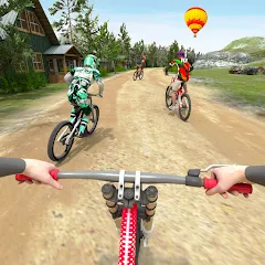 Скачать BMX Rider: Cycle Race Game [МОД: Меню, Бесконечные монеты и Открытые уровни] | Взлом BMX Rider: Cycle Race Game на Андроид