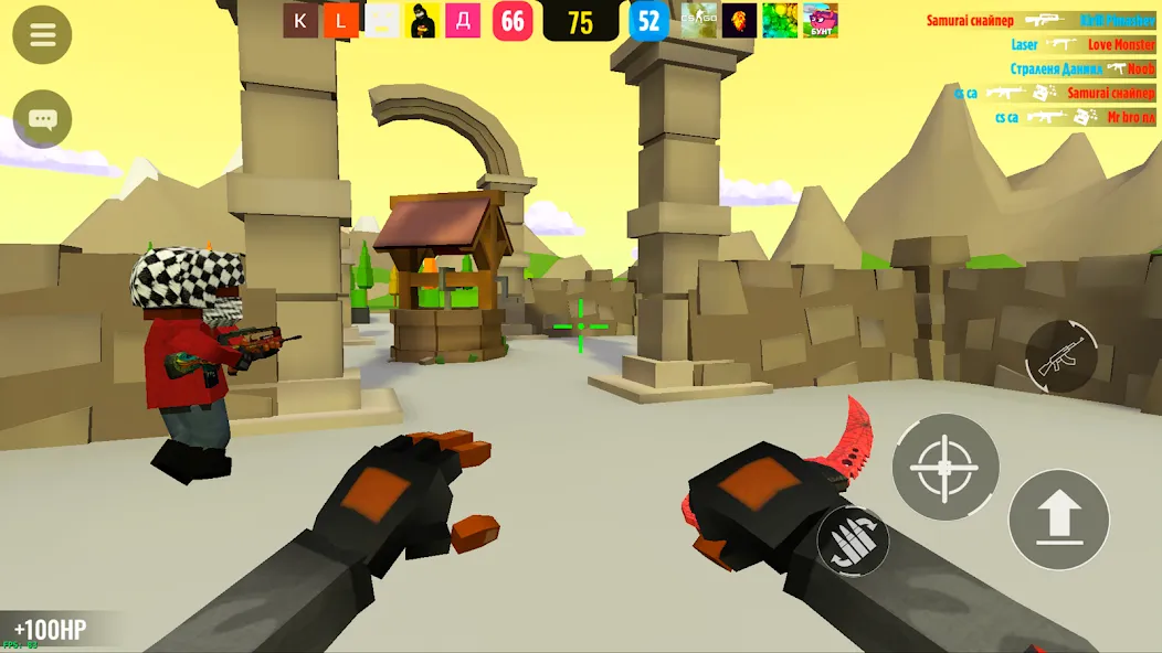 BLOCKFIELD — 5v5 PvP Shooter (БЛОКФИЛД) [МОД: Много денег, Монет и Все открыто] Screenshot 4