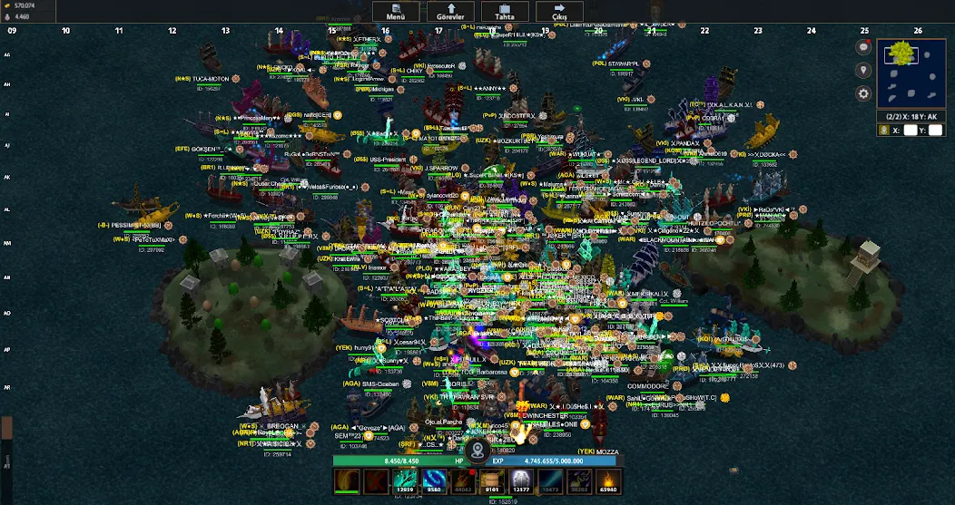 Battle of Sea: Pirate Fight (Битва на море) [МОД: Много монет, Открытые уровни и Мега MOD] Screenshot 4