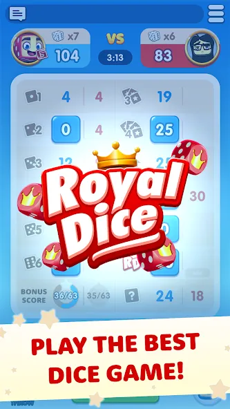 Royaldice (Роялдайс) [МОД: Деньги, Монеты и Меню MOD] Screenshot 2