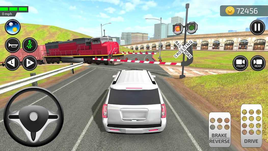 Driving Academy Car Simulator [МОД: Деньги, Монеты и Меню MOD] Screenshot 1