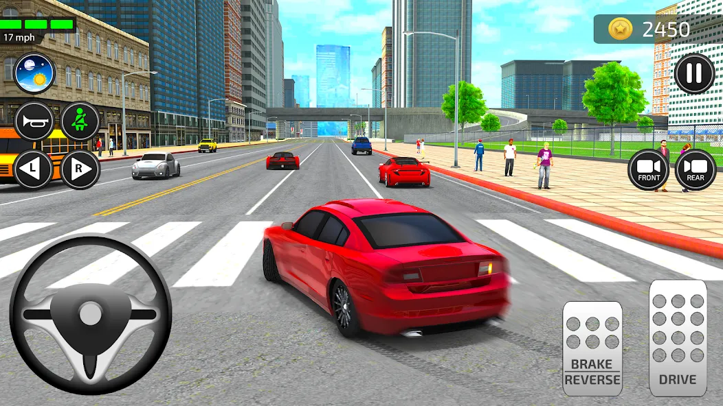 Driving Academy Car Simulator [МОД: Деньги, Монеты и Меню MOD] Screenshot 2