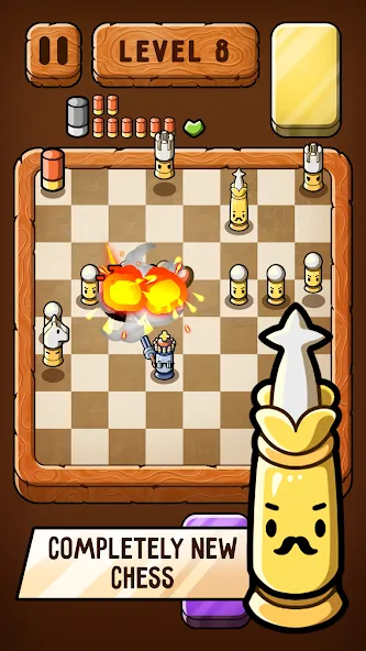 Bullet Chess: Board Shootout (Бюллет чесс) [МОД: Деньги, Монеты и Меню MOD] Screenshot 3