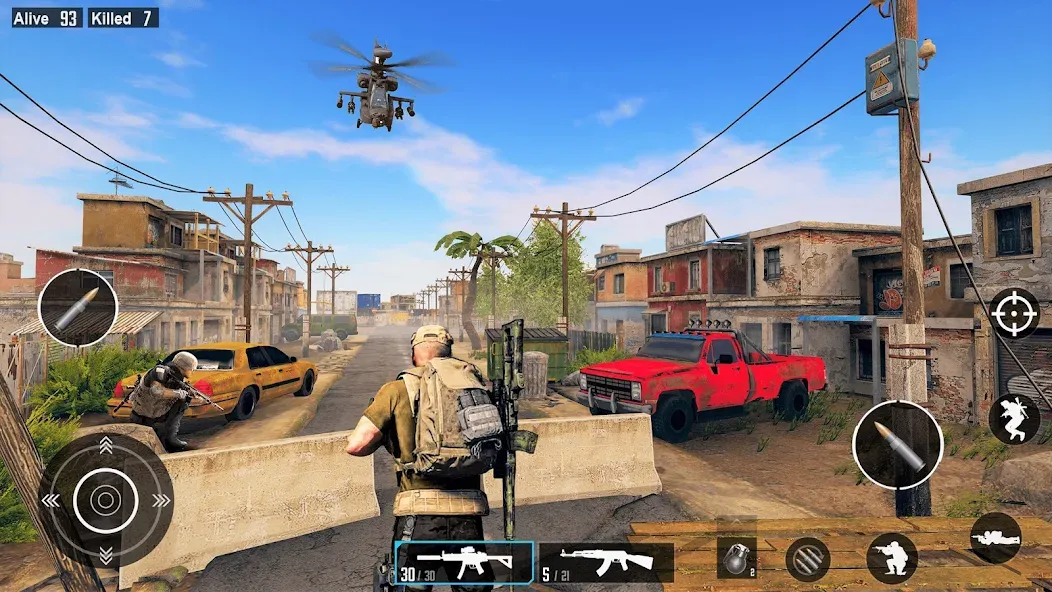 Commando Gun Shooting Games [МОД: Много денег, Монет и Все открыто] Screenshot 1