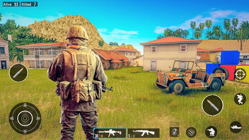Commando Gun Shooting Games [МОД: Много денег, Монет и Все открыто] Screenshot 3