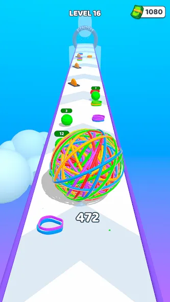 Flexy Runner (Флекси Раннер) [МОД: Меню, Бесконечные монеты и Открытые уровни] Screenshot 2
