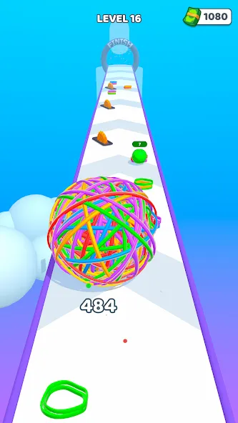 Flexy Runner (Флекси Раннер) [МОД: Меню, Бесконечные монеты и Открытые уровни] Screenshot 3