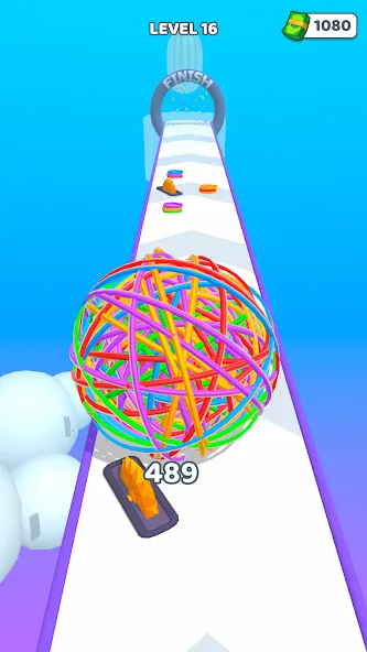 Flexy Runner (Флекси Раннер) [МОД: Меню, Бесконечные монеты и Открытые уровни] Screenshot 4