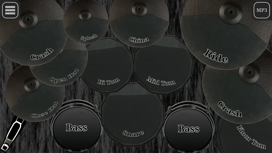 Drum kit (Drums) free [МОД: Все открыто, Дополнительные деньги и Меню MOD] Screenshot 2
