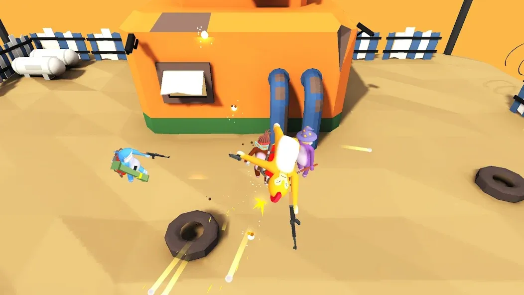 Noodleman Party: Fight Games (Нудлман Пати) [МОД: Бесконечные деньги, Монеты и Мега MOD] Screenshot 4