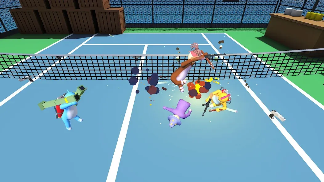 Noodleman Party: Fight Games (Нудлман Пати) [МОД: Бесконечные деньги, Монеты и Мега MOD] Screenshot 5