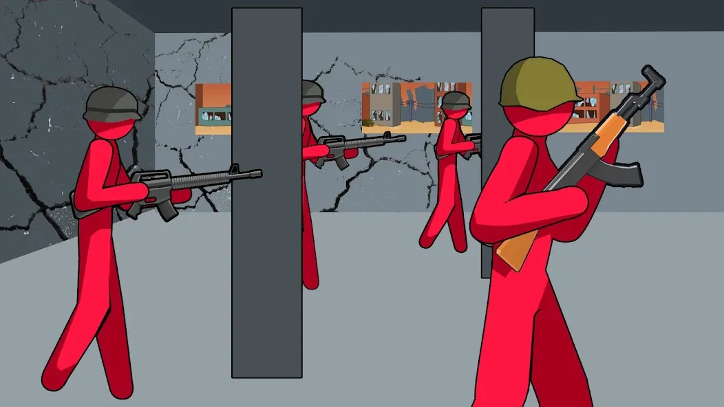 Stickman History Battle (Стикмен История Битва) [МОД: Бесконечные деньги, Монеты и Мега MOD] Screenshot 3