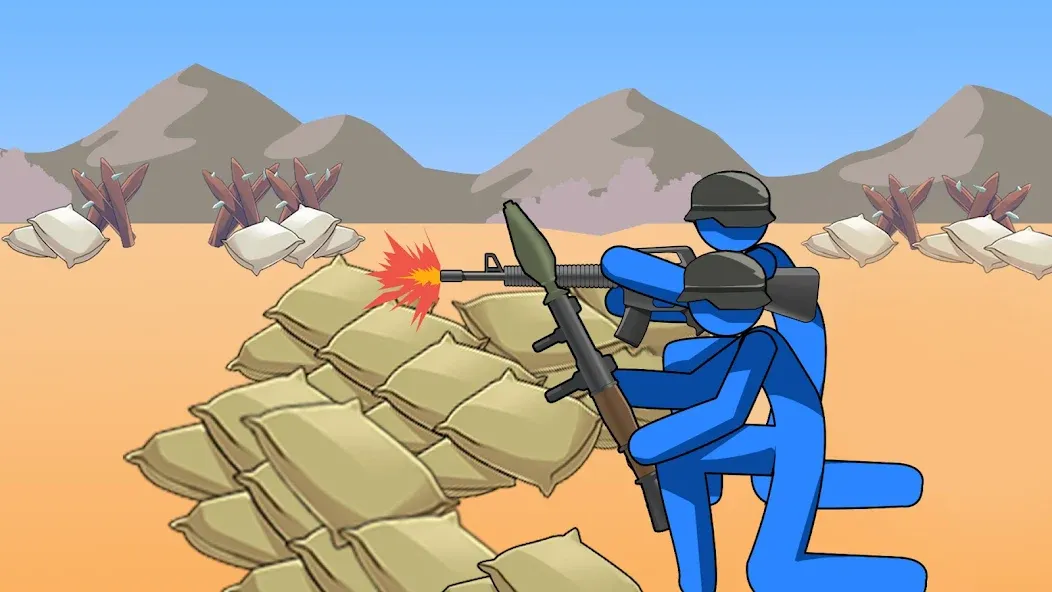 Stickman History Battle (Стикмен История Битва) [МОД: Бесконечные деньги, Монеты и Мега MOD] Screenshot 4