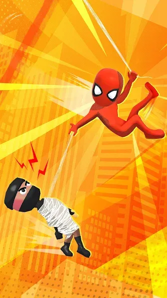 Web Master: Stickman Superhero (Вебмастер) [МОД: Деньги, Монеты и Меню MOD] Screenshot 3