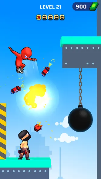 Web Master: Stickman Superhero (Вебмастер) [МОД: Деньги, Монеты и Меню MOD] Screenshot 4