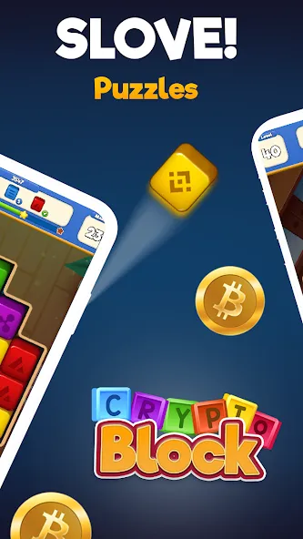 Crypto Blocks Puzzle Challenge [МОД: Деньги, Монеты и Меню MOD] Screenshot 2