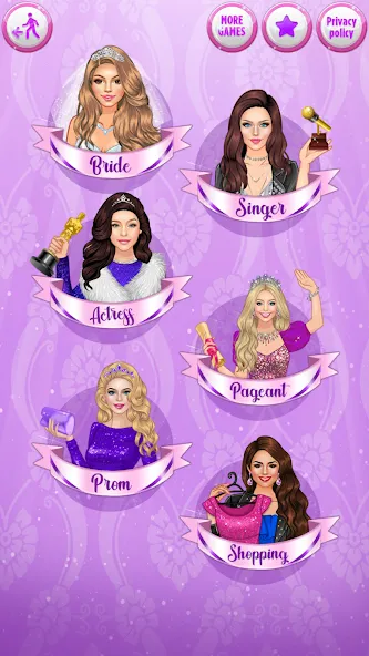 Dress Up Games [МОД: Деньги, Монеты и Меню MOD] Screenshot 1