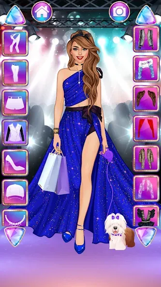 Superstar Career: Dress Up [МОД: Много денег, Монет и Все открыто] Screenshot 2