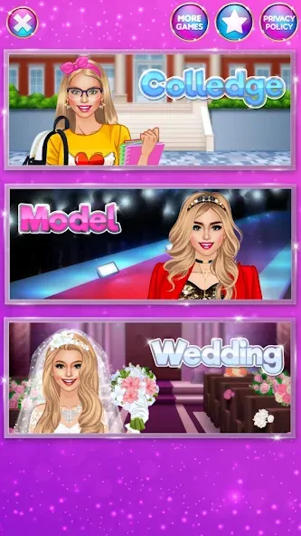 Superstar Career: Dress Up [МОД: Много денег, Монет и Все открыто] Screenshot 4