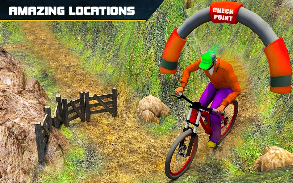 BMX Boy Bike Stunt Rider Game (БМХ) [МОД: Деньги, Монеты и Меню MOD] Screenshot 4