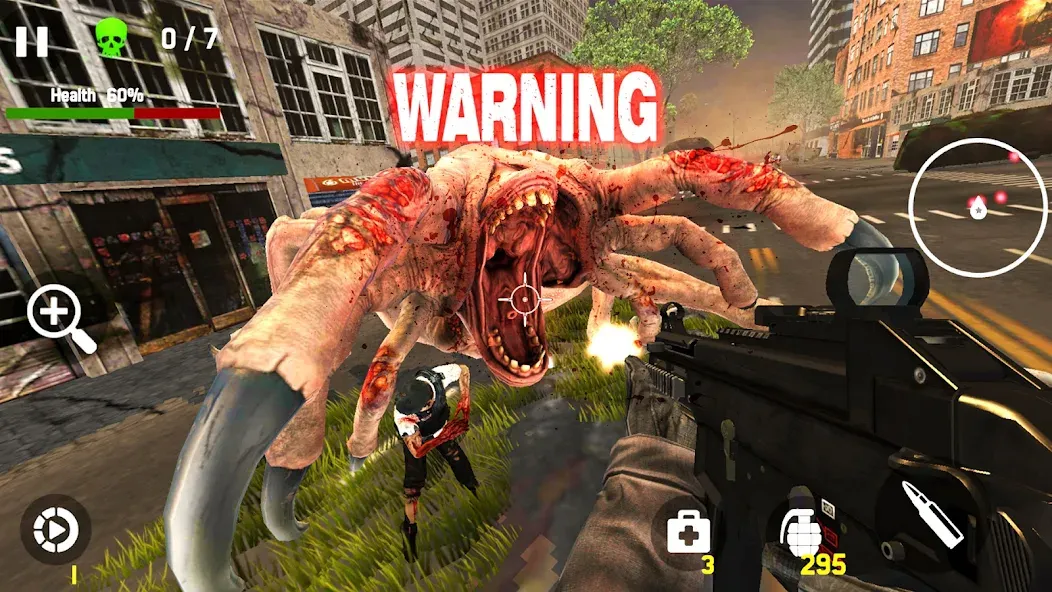 Zombie Hunter - Shooting Game (Зомби Хантер) [МОД: Все открыто, Дополнительные деньги и Меню MOD] Screenshot 4