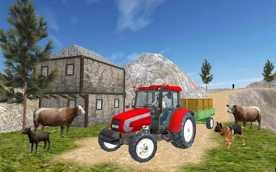 Tractor Driver 3D Farming Sim (Тракторист 3D Симулятор Фермерства) [МОД: Много монет, Открытые уровни и Мега MOD] Screenshot 1