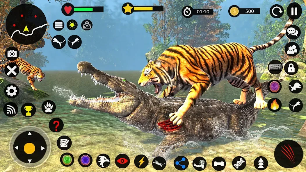 Tiger Games: Tiger Sim Offline [МОД: Деньги, Монеты и Меню MOD] Screenshot 3