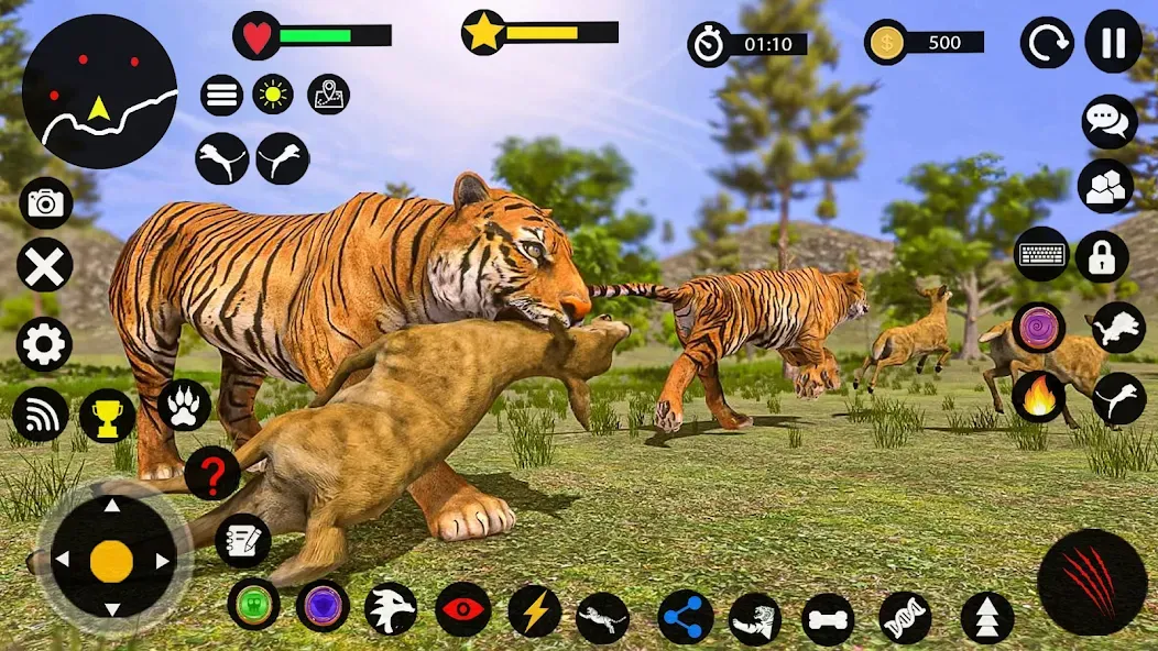 Tiger Games: Tiger Sim Offline [МОД: Деньги, Монеты и Меню MOD] Screenshot 4