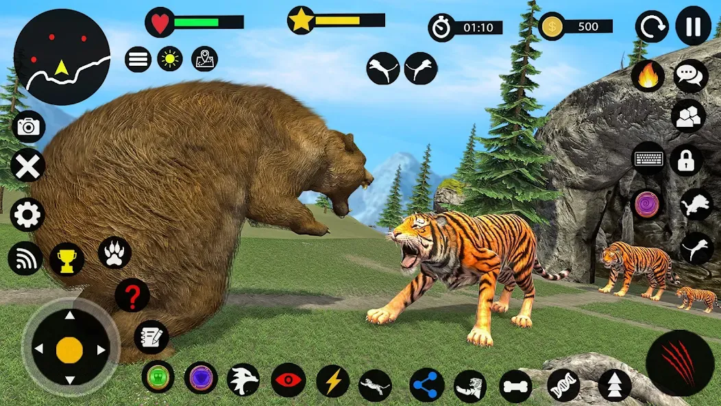Tiger Games: Tiger Sim Offline [МОД: Деньги, Монеты и Меню MOD] Screenshot 5